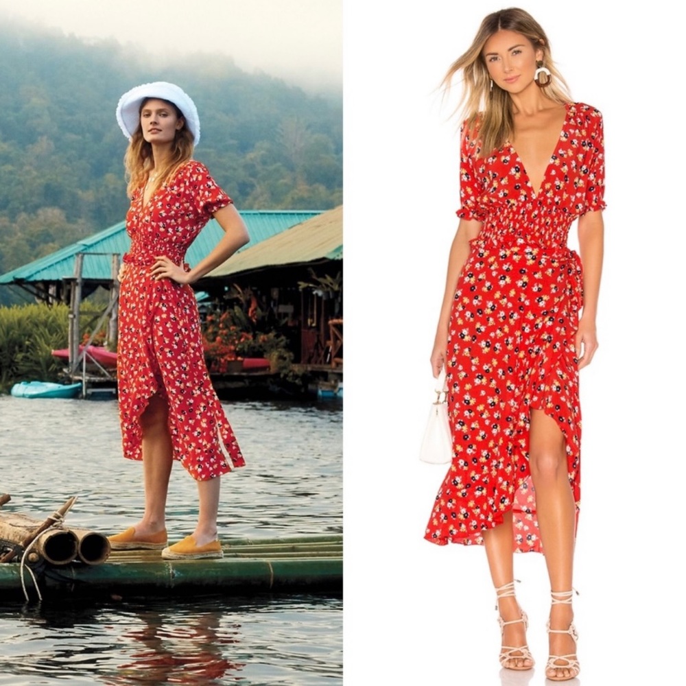 Faithfull The Brand Celeste Jasmine Floral Skirt